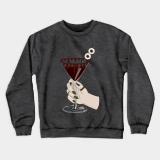 Vampire Martini Crewneck Sweatshirt